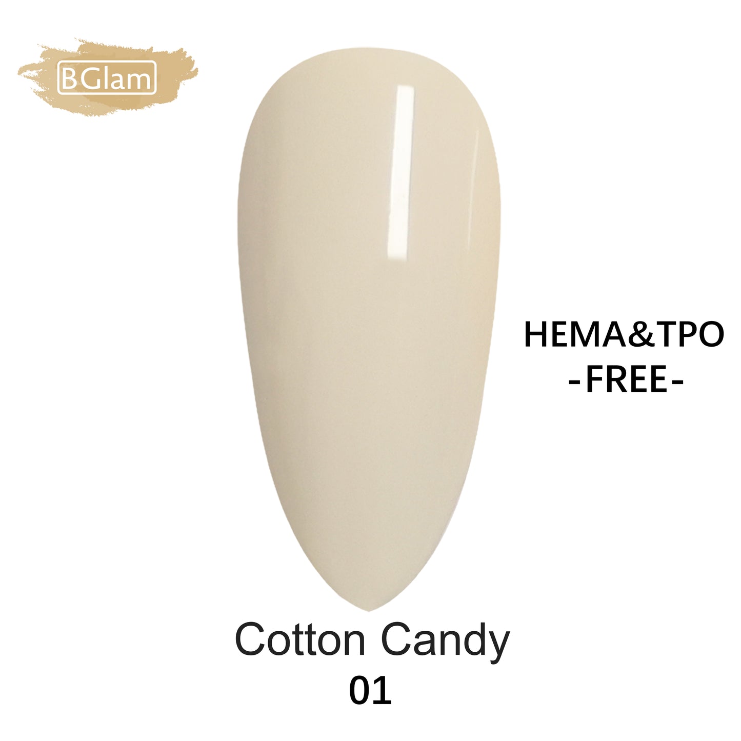 BGLAM Gel polish 15ml | Color Crush 01