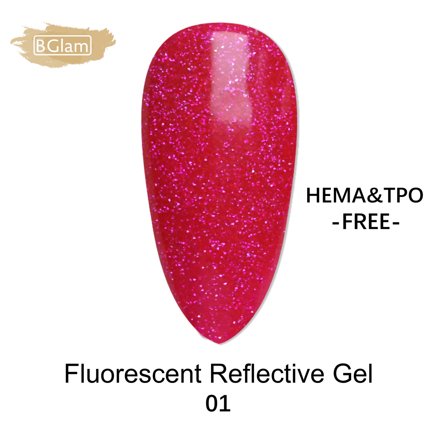BGLAM Gel polish 15ml | Fluo | Flash Effect 1