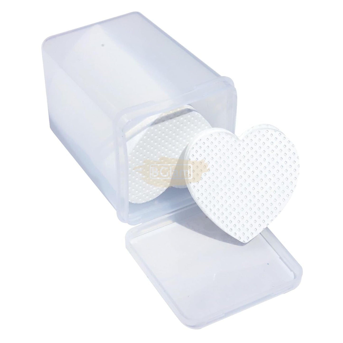 200 Pcs Heart-Shaped Lint-Free Cotton Pads