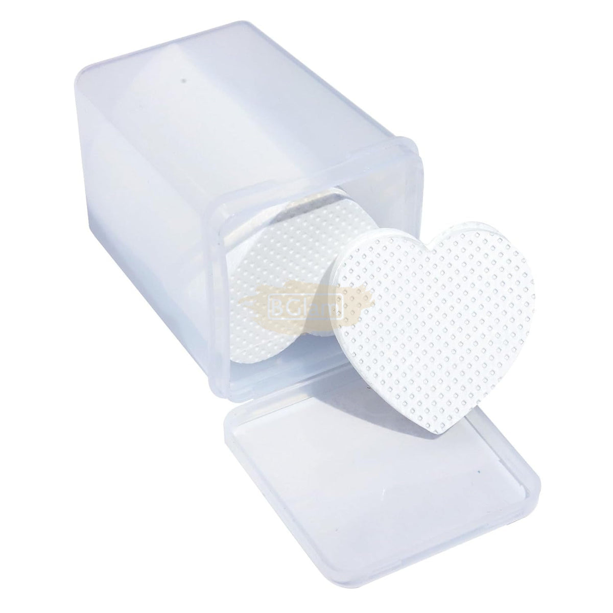 200 Pcs Heart-Shaped Lint-Free Cotton Pads
