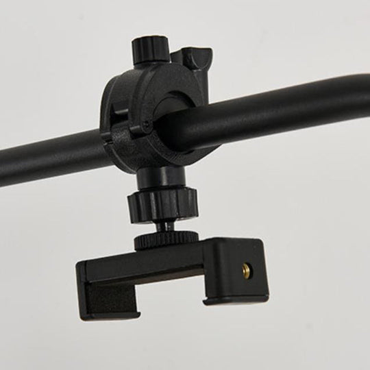 Half Moon Floor LED Lamp with remote | 135-180 cm | 3colors  | 2700-5600K | 36W | Black