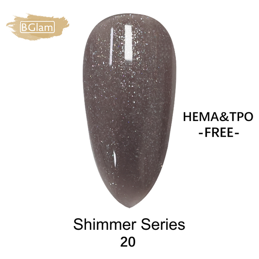 BGLAM Gel polish 15ml | Shimmer 20