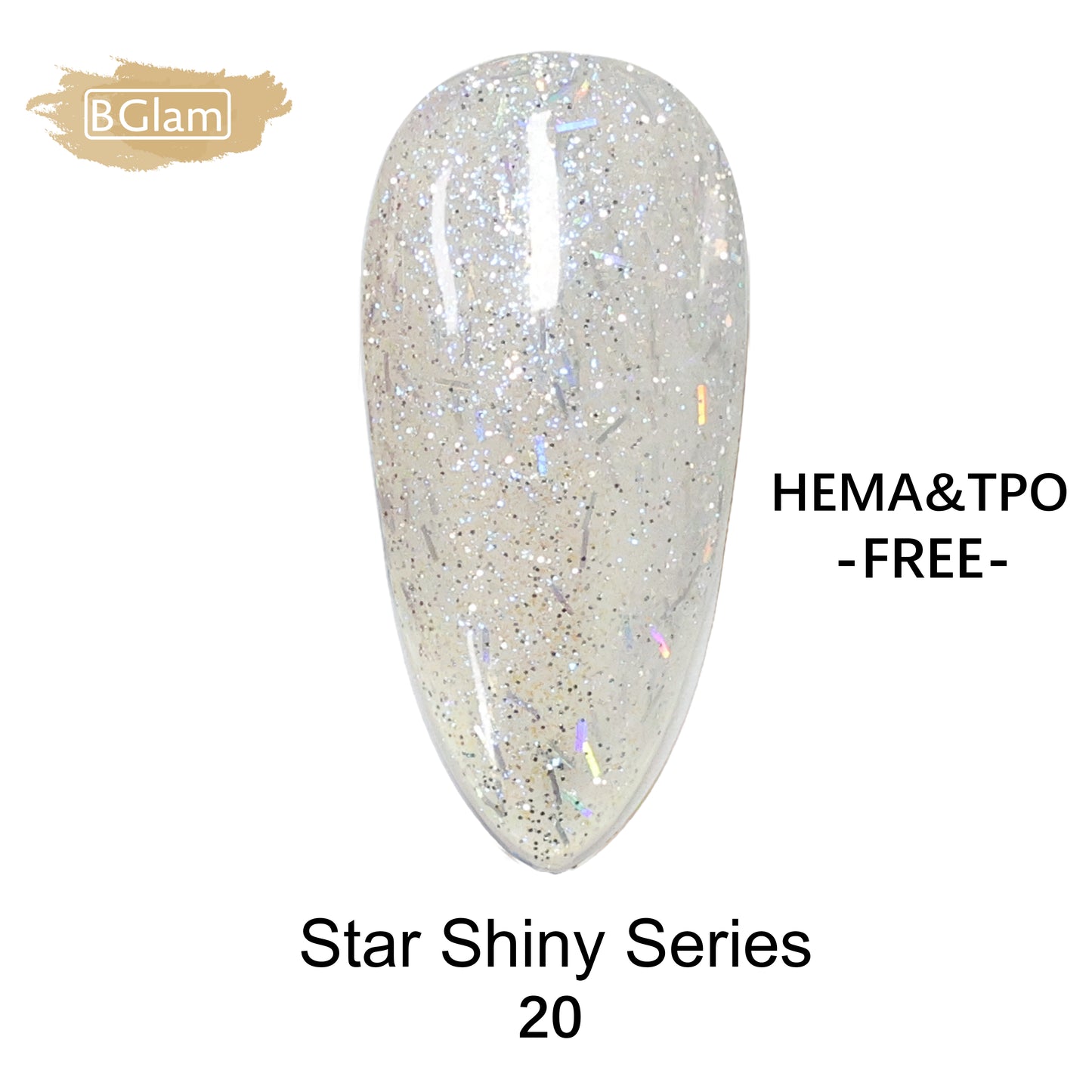 BGLAM Gel polish 15ml | Shiny Star 20