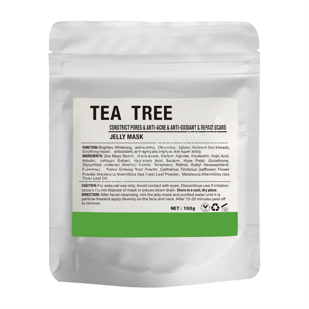 Hydro Jelly Mask 100g | Tea tree | Anti Oxydant, Purifying & Freshness