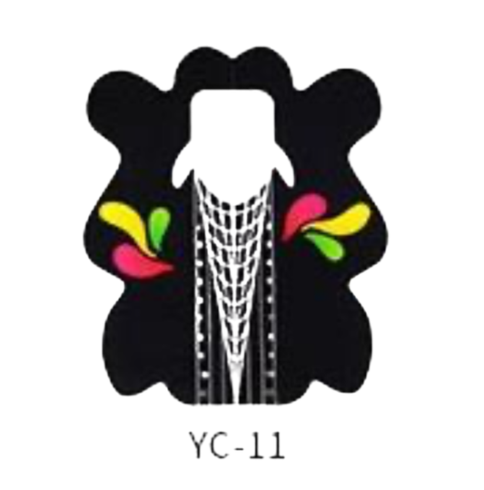 Nail Forms | Artistic Splash | 500 pcs