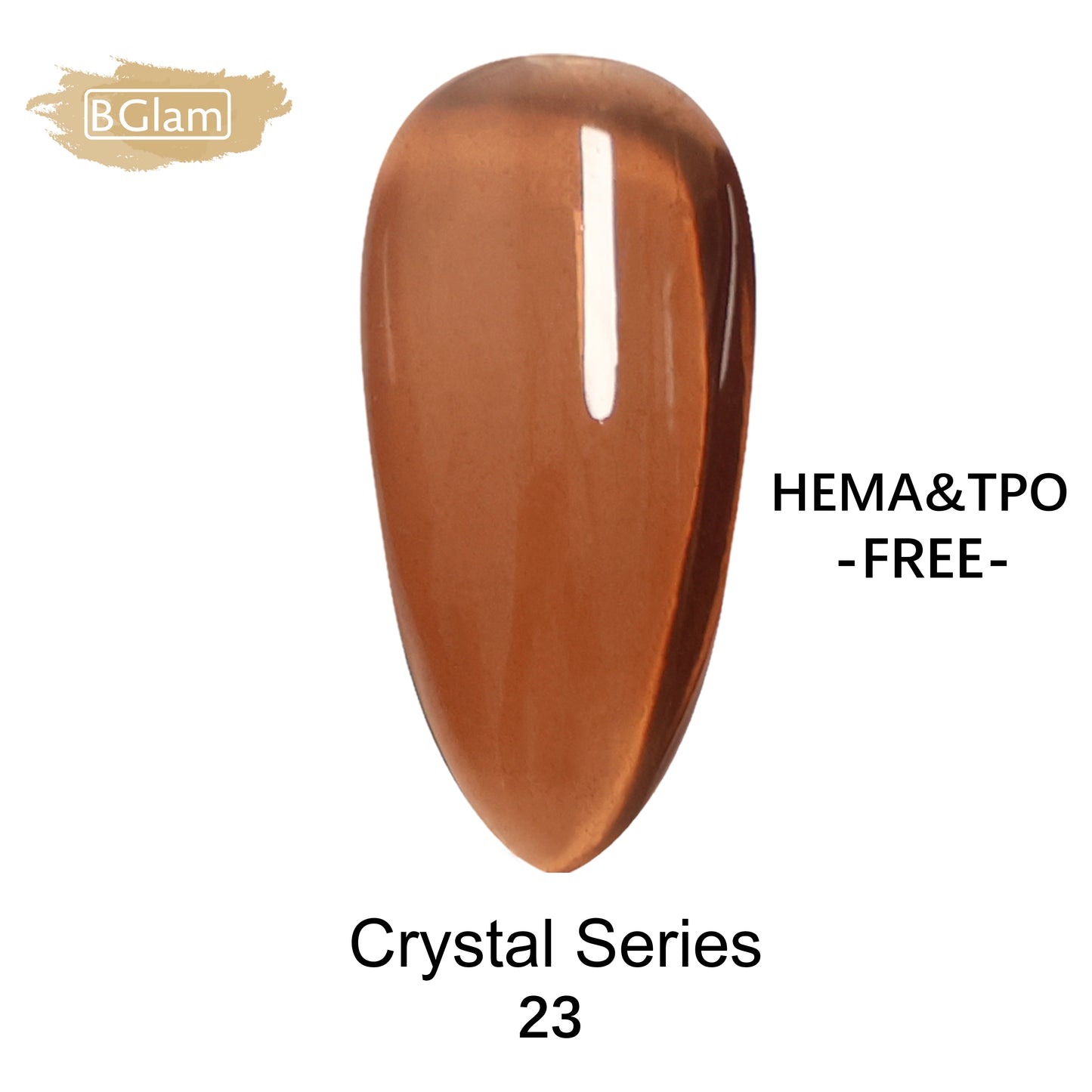 BGLAM Gel polish 15ml | Cristal 23
