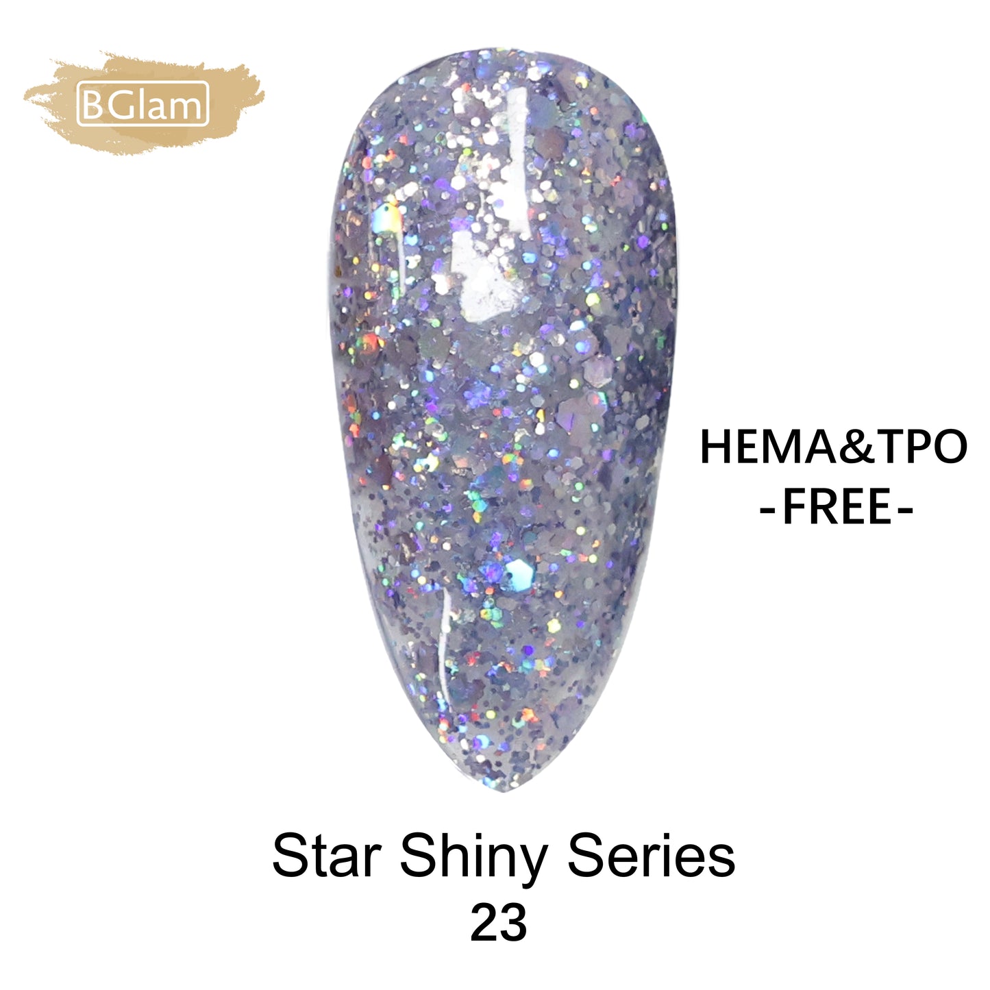 BGLAM Gel polish 15ml | Shiny Star 23