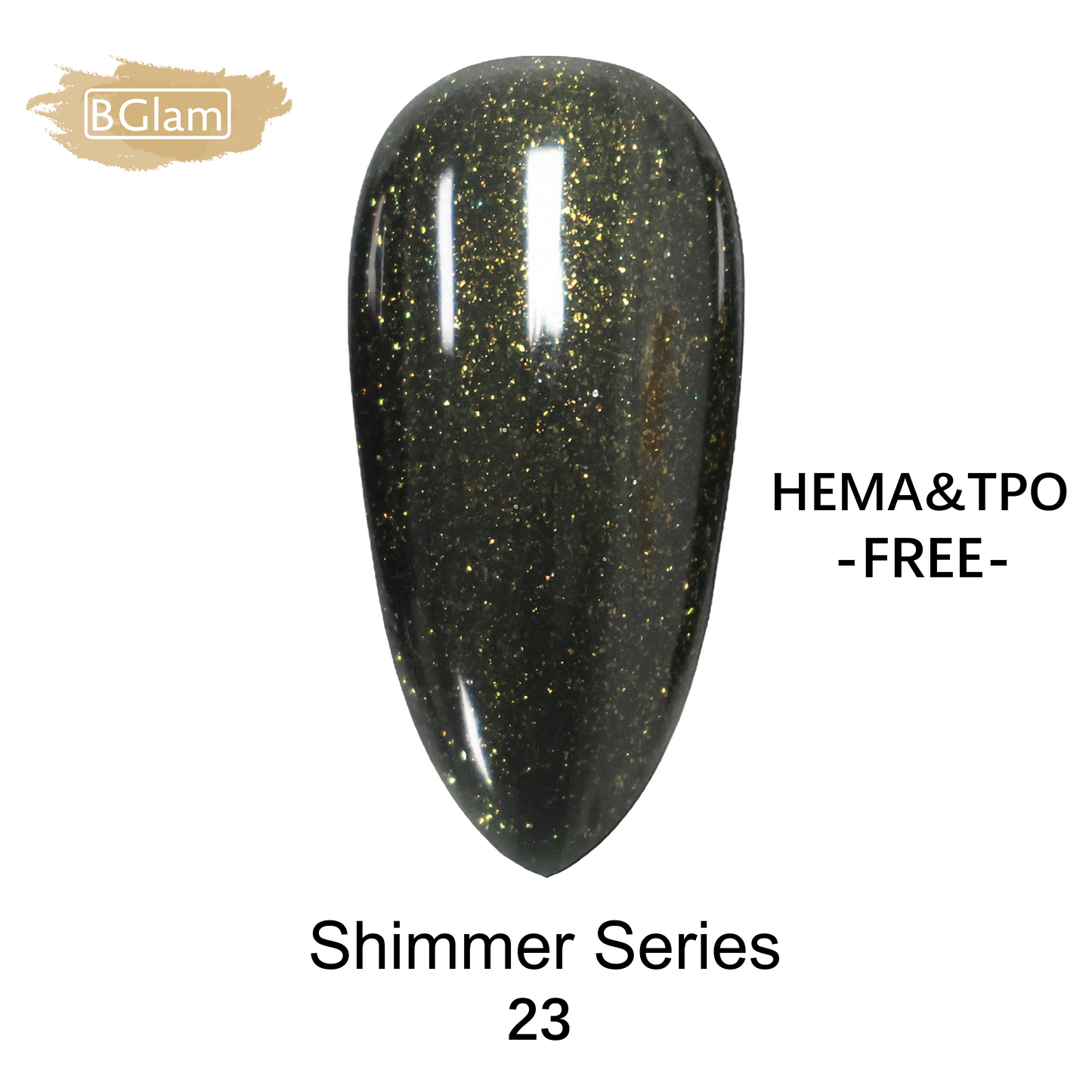BGLAM Gel polish 15ml | Shimmer 23