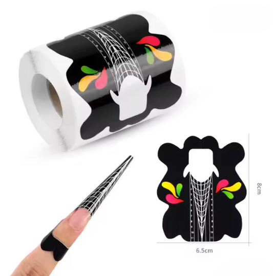 Nail Forms | Artistic Splash | 500 pcs