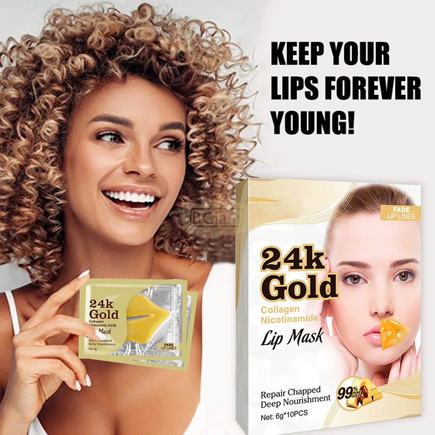 Lip Mask | 24k Gold