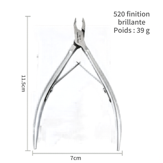 Stainless Steel Cuticle Nipper | 7 x 11.5cm | 39g
