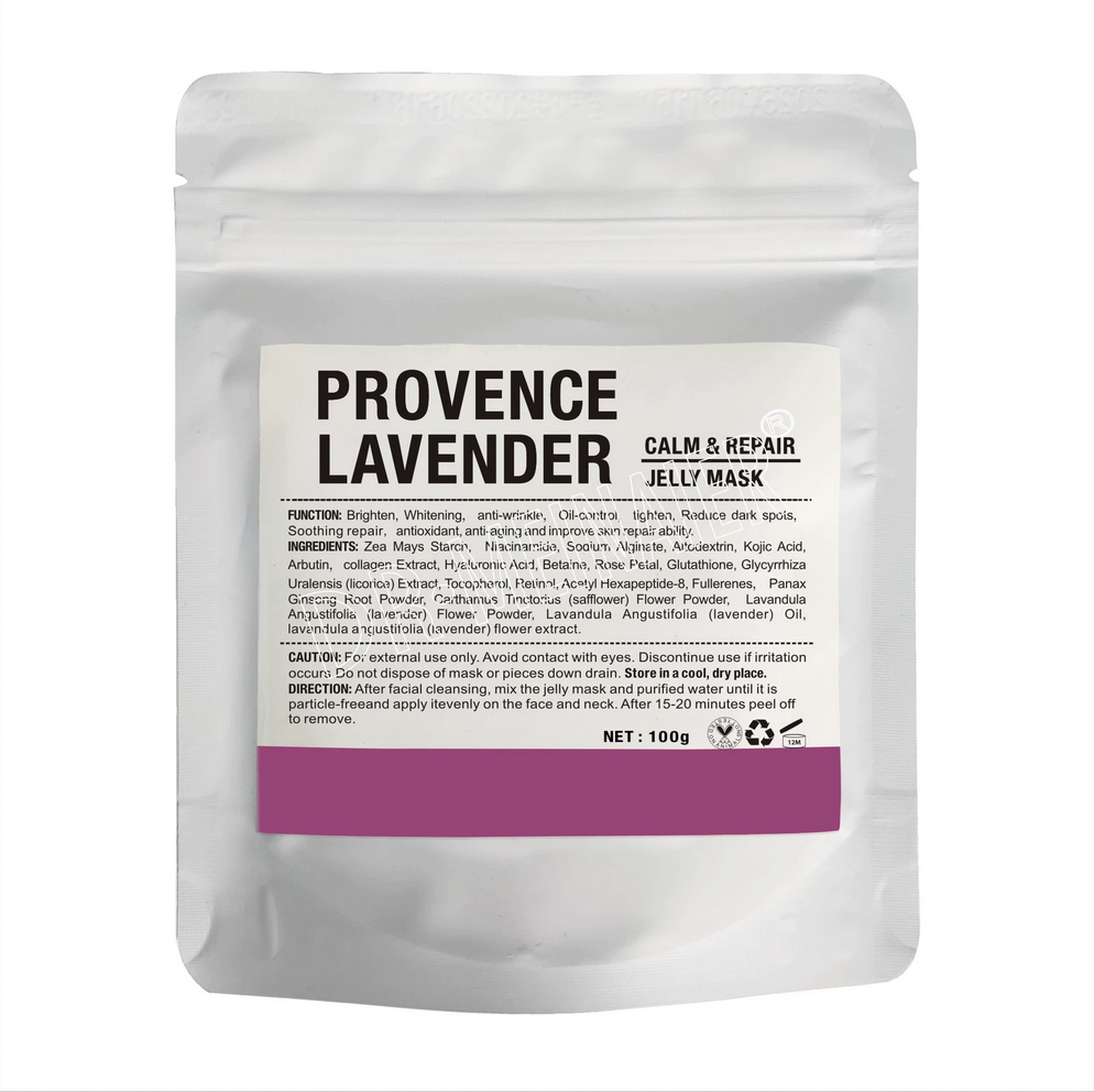 Masque Gelée Visage 100g | Lavande de Provence | Apaisant & Douceur