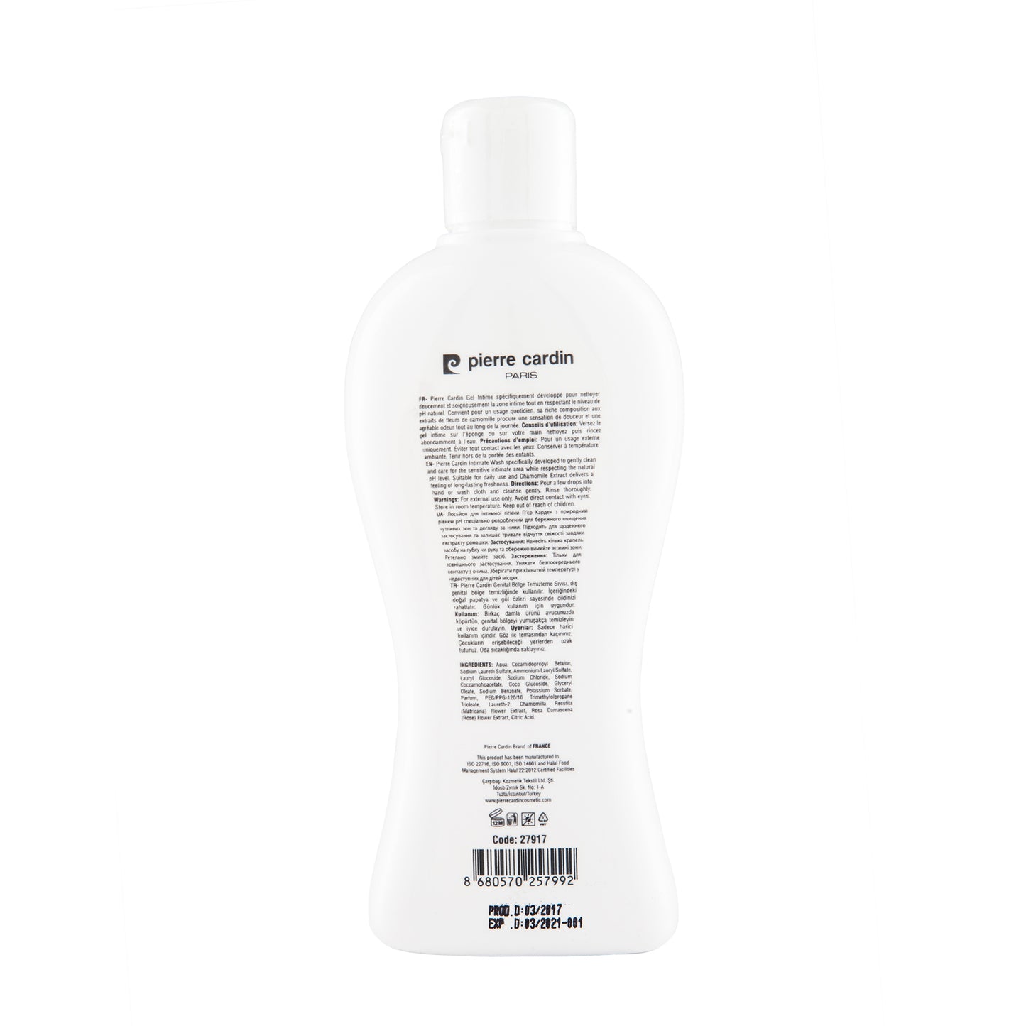 Pierre Cardin | Lavage intime | 255 ml