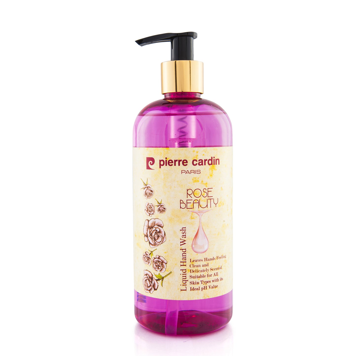 Pierre Cardin | Savon Liquide pour les Mains Rose Beauty | 400 ml