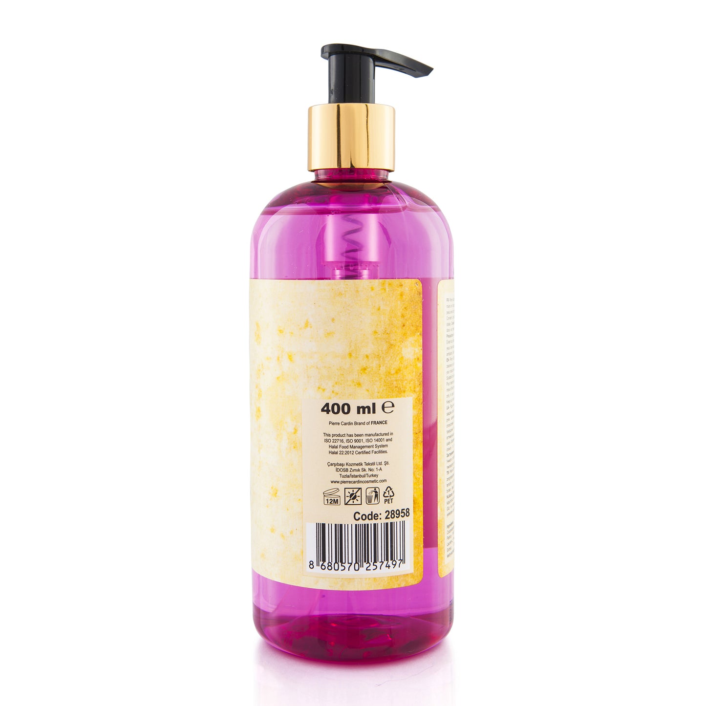 Pierre Cardin | Savon Liquide pour les Mains Rose Beauty | 400 ml