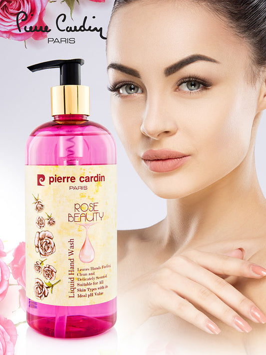 Pierre Cardin | Savon Liquide pour les Mains Rose Beauty | 400 ml