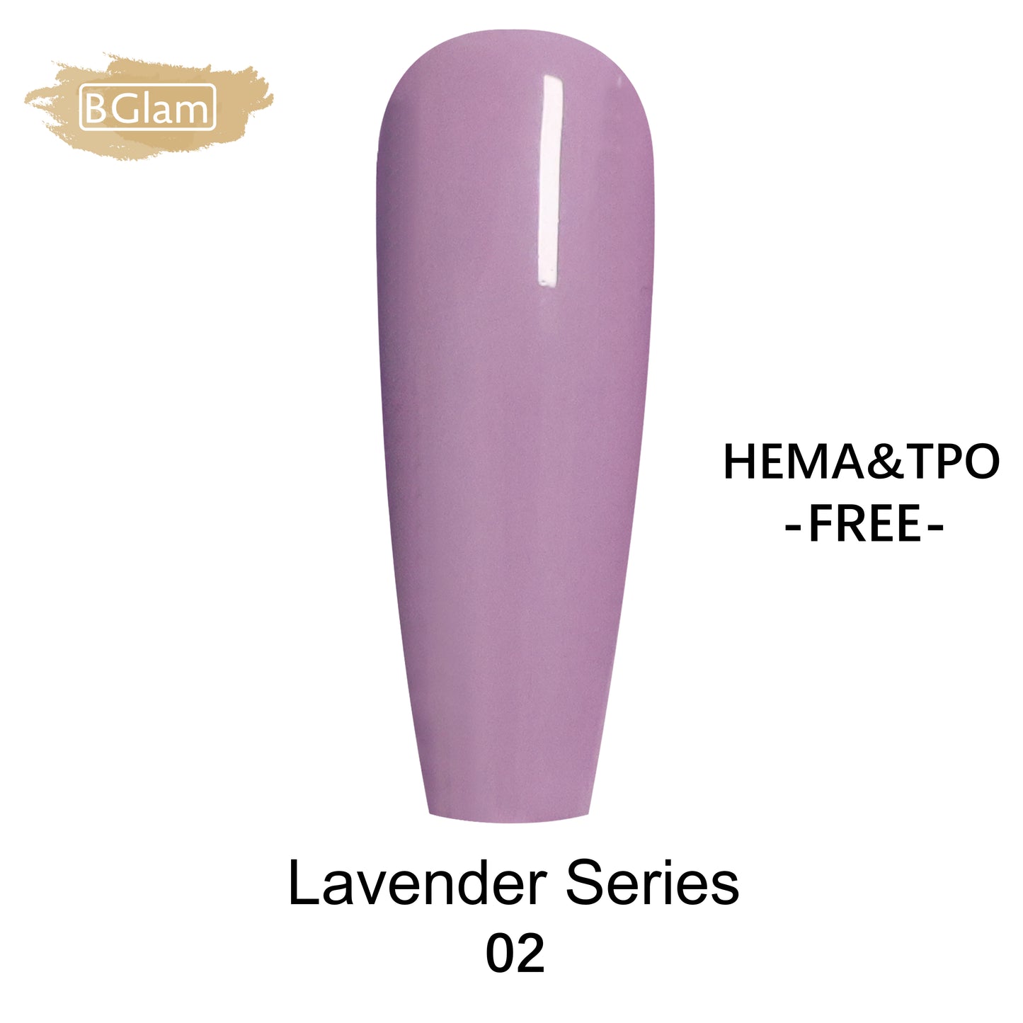 BGLAM Gel polish 15ml | Lavande 02
