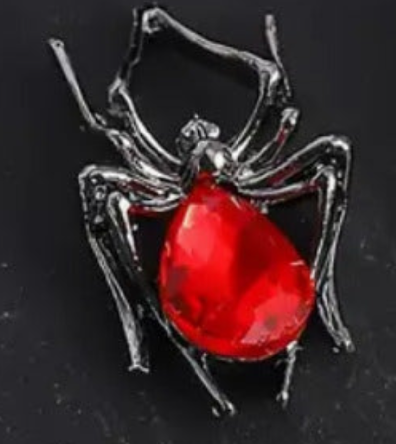 Nail Art Jewelry | Set Charms 3D Araignée – Cristal Gothique