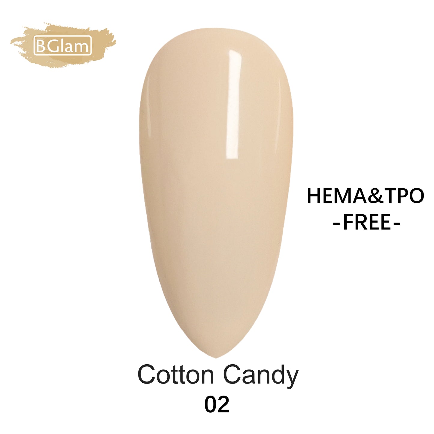 BGLAM Gel polish 15ml | Color Crush 02
