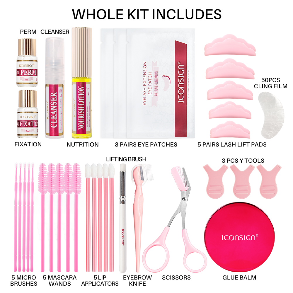 ICONSIGN 2-in-1 Lash & Brow Lift Kit | IKA-026