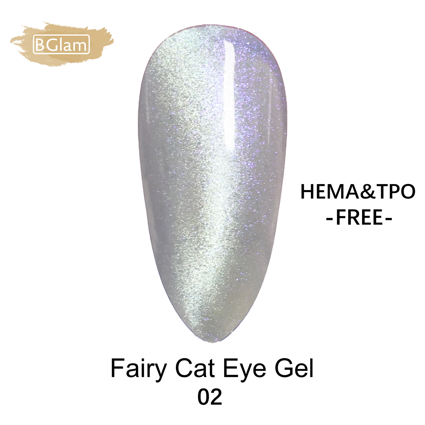 BGLAM Gel polish 10ml | Cat Eyes | Fairy Tale 02
