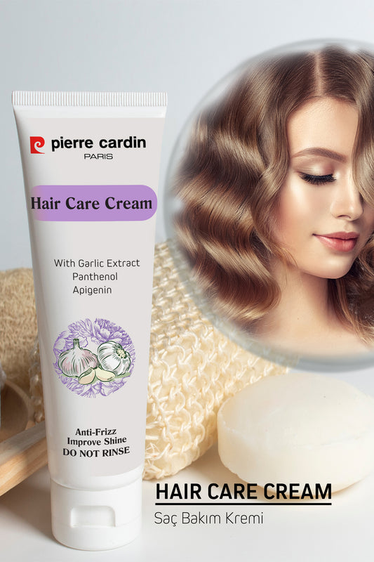 Pierre Cardin | Leave-In Hair Conditioner | Hair Care Cream With Garlic Extract | 150 ml