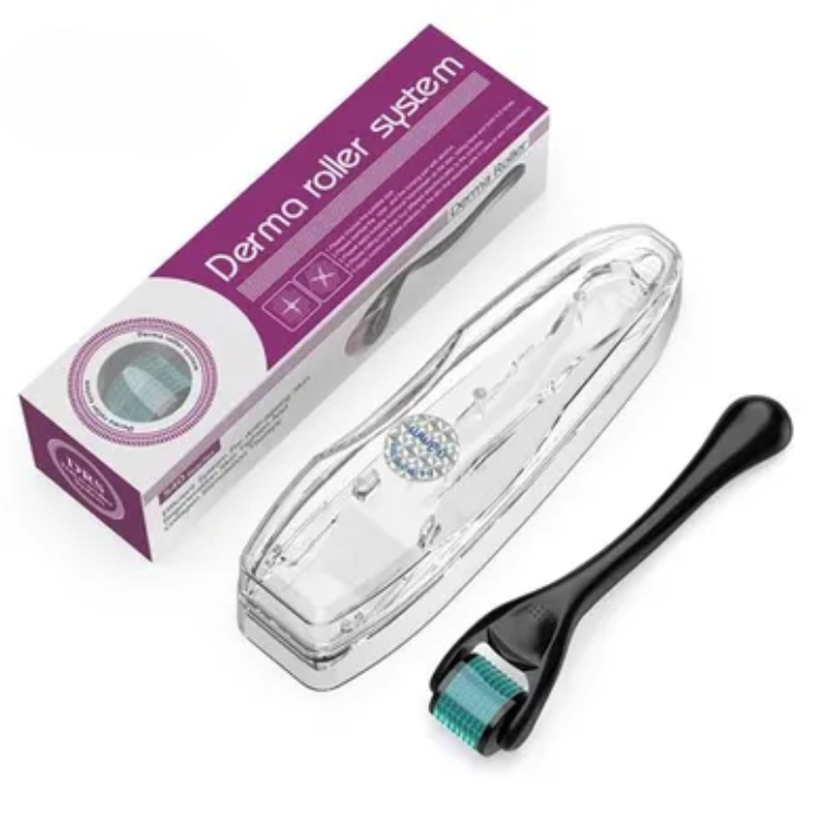 Derma Roller Cosmétique Aiguilletage | 0.5mm | 540 Micro Aiguilles 