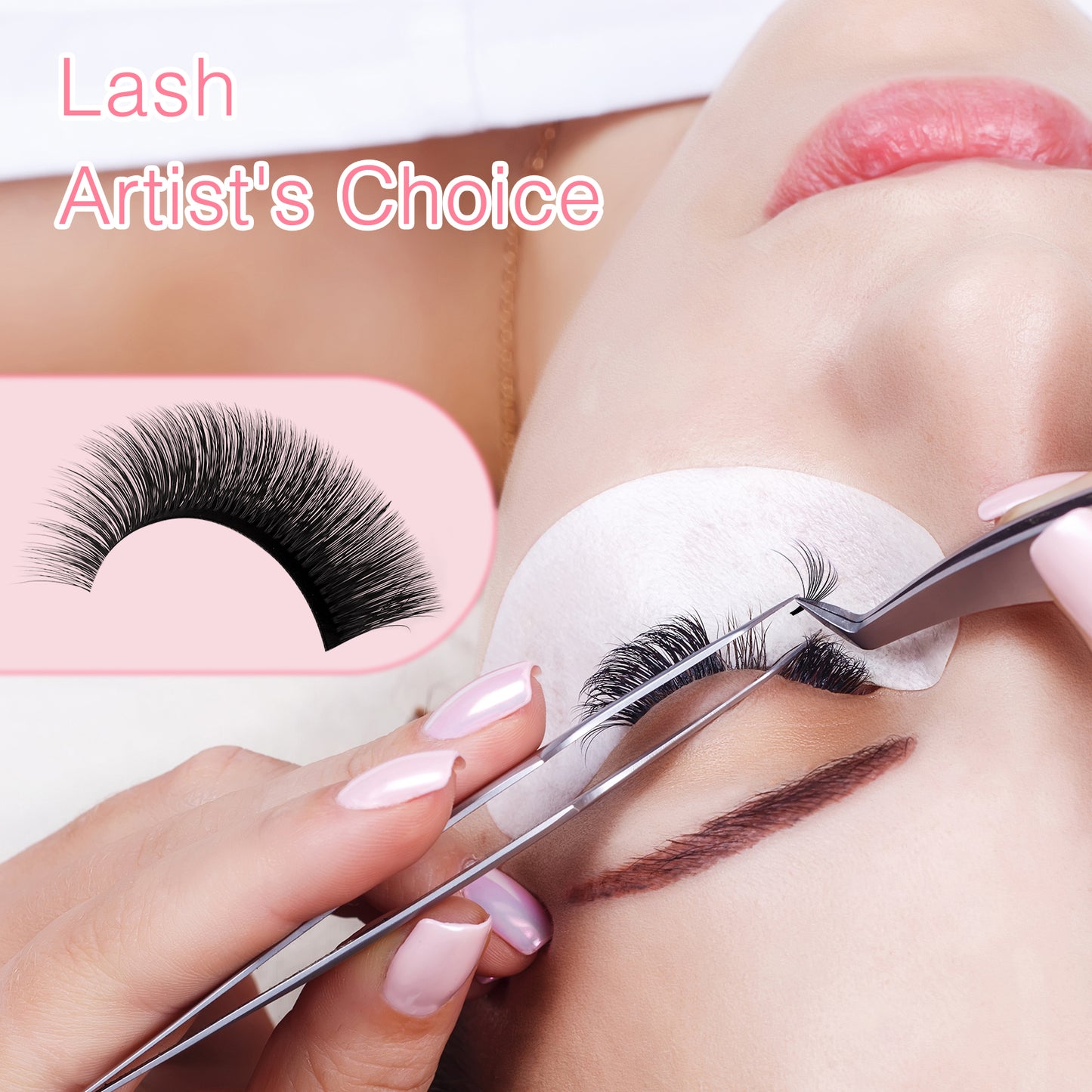 3D effect lash extension | 0.07 C Curl | Mixed 8-15mm