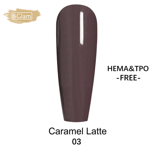 BGLAM Gel polish 15ml | Caramel Latte 03