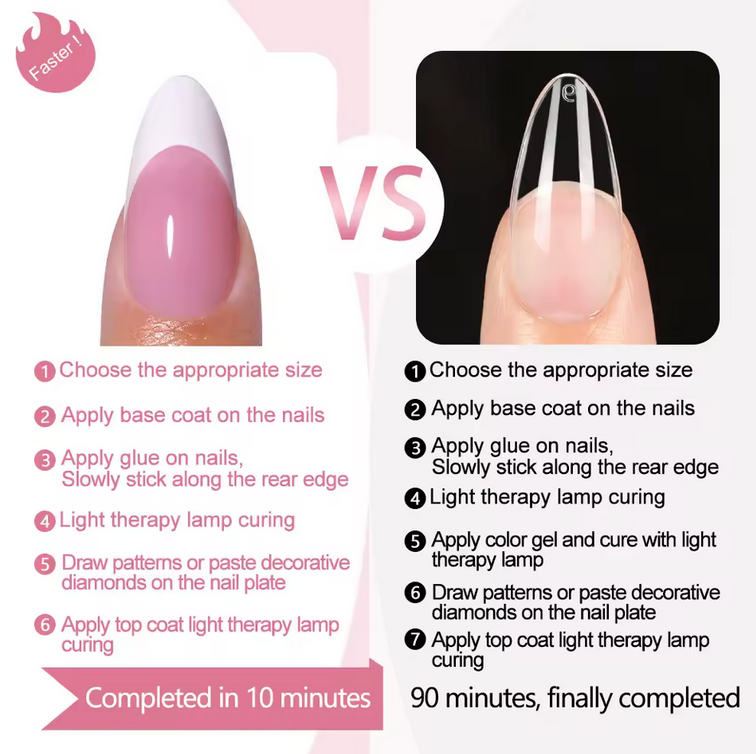 French Nail Tips 150PCS | YS-513