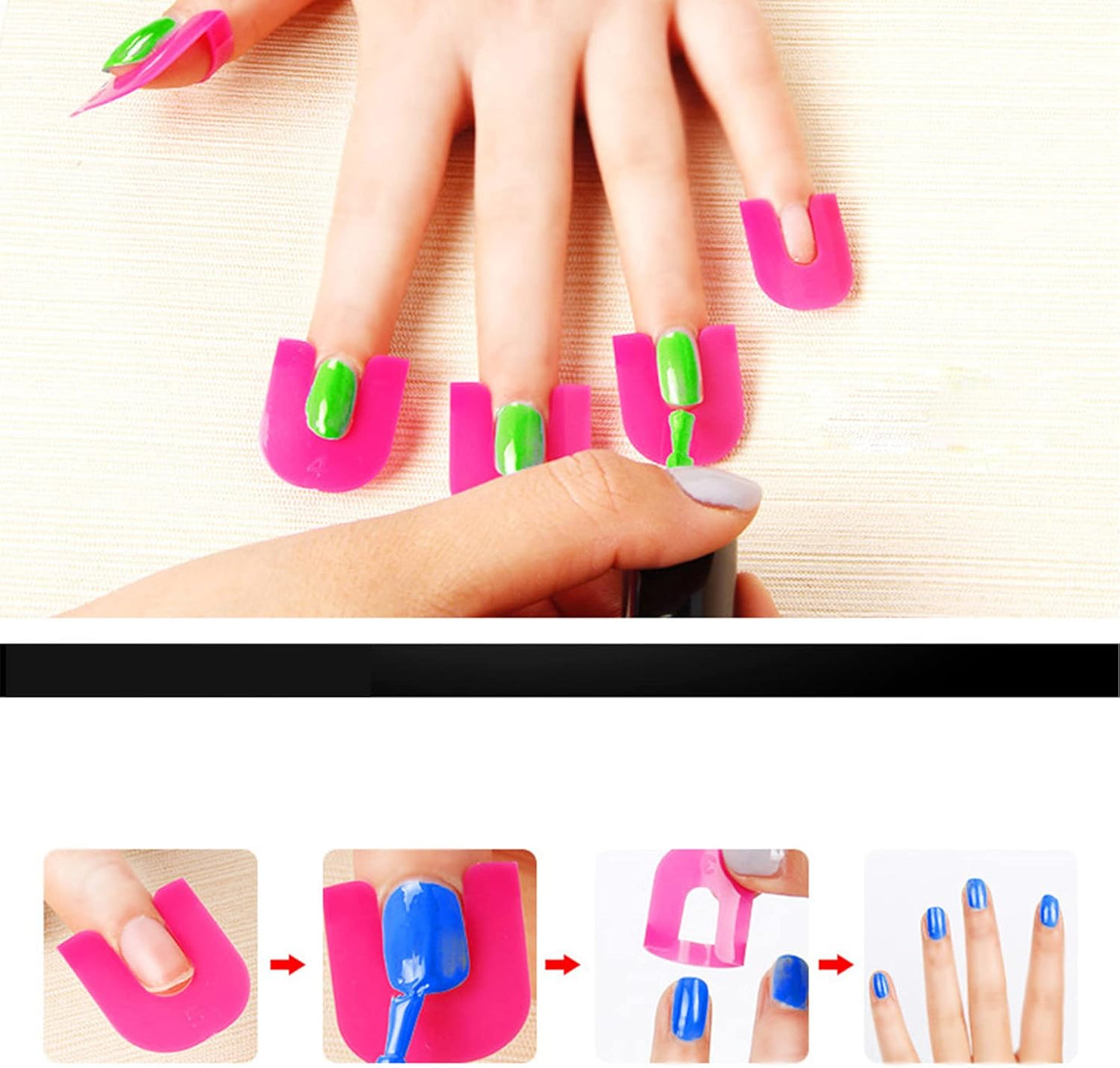 Protège-Vernis Réutilisables | 26 Pièces