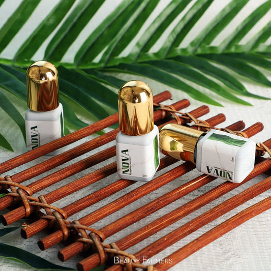 BF Nova Korean Eyelash Glue 5 ml | 1-2 sec | 3-4 Weeks | Black | Non-PMMA | Latex-Free