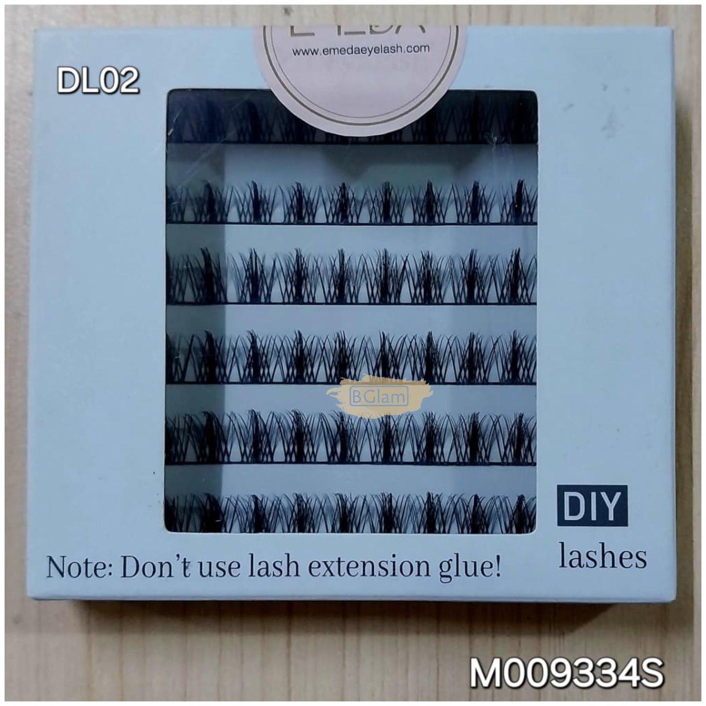 EMEDA 72pcs DL-Series Lash Clusters D-Curl | DIY Lashes