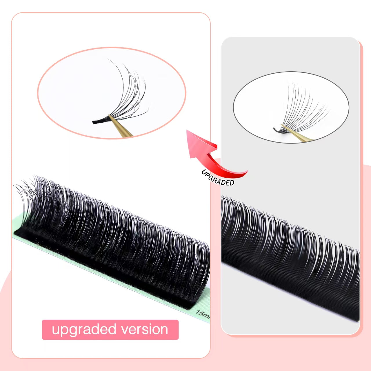 3D effect lash extension | 0.07 C Curl | Mixed 8-15mm