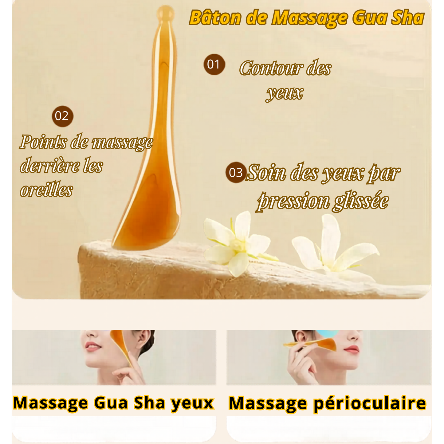 4-in-1 Gua Sha Facial Beauty Tools