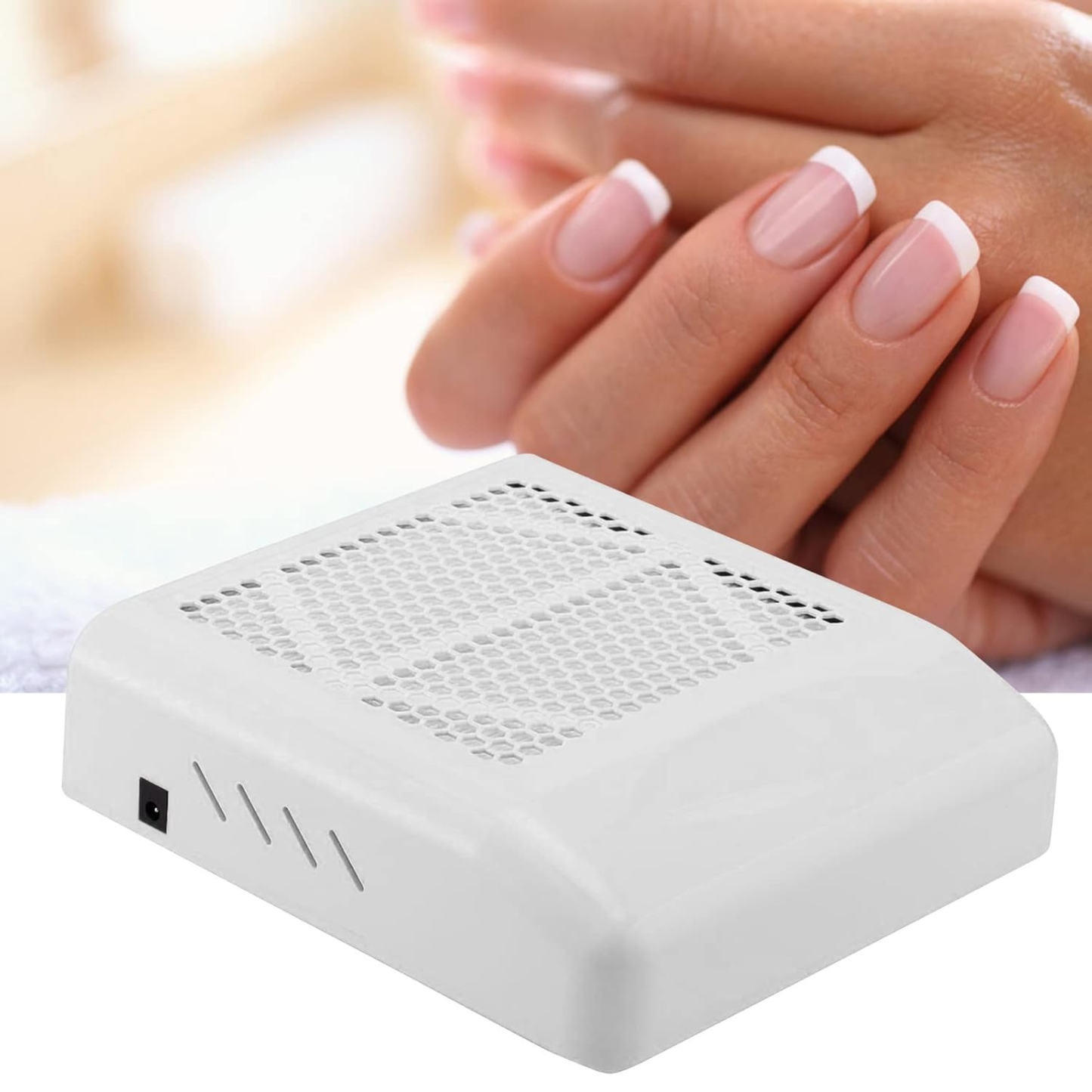 Professional Nail Dust Collector 80W | White