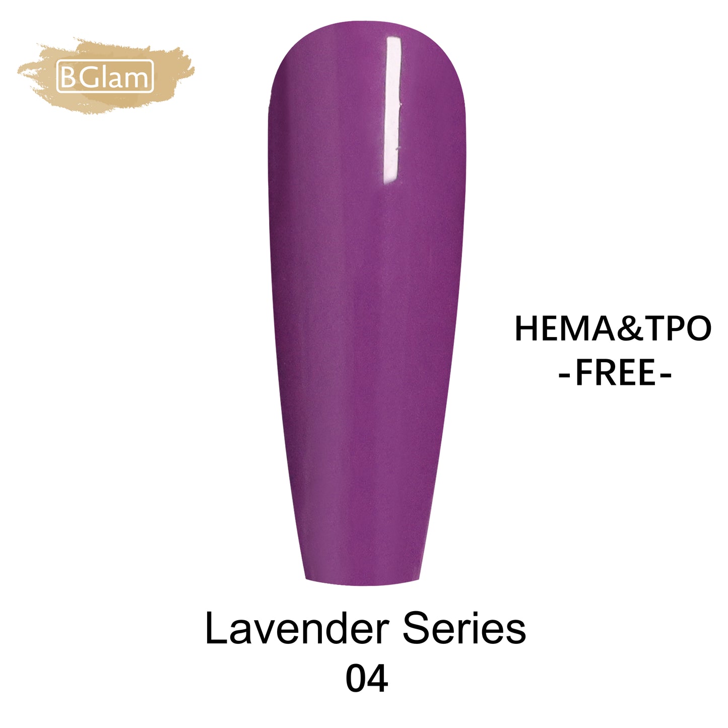 BGLAM Gel polish 15ml | Lavande 04