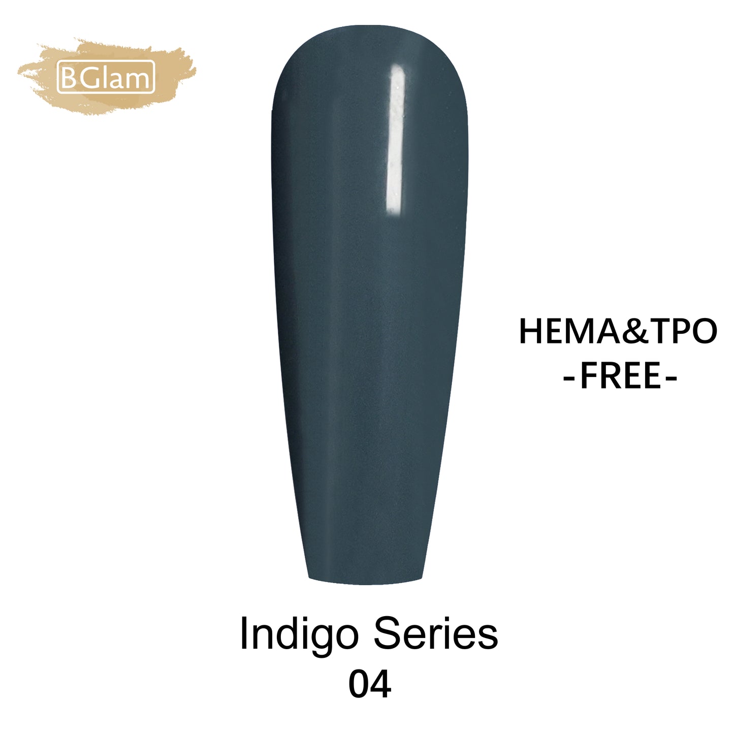 BGLAM Gel polish 15ml | Indigo 04