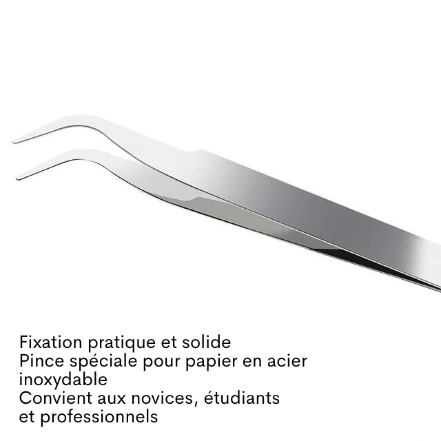 Curved Bent Tip Tweezers
