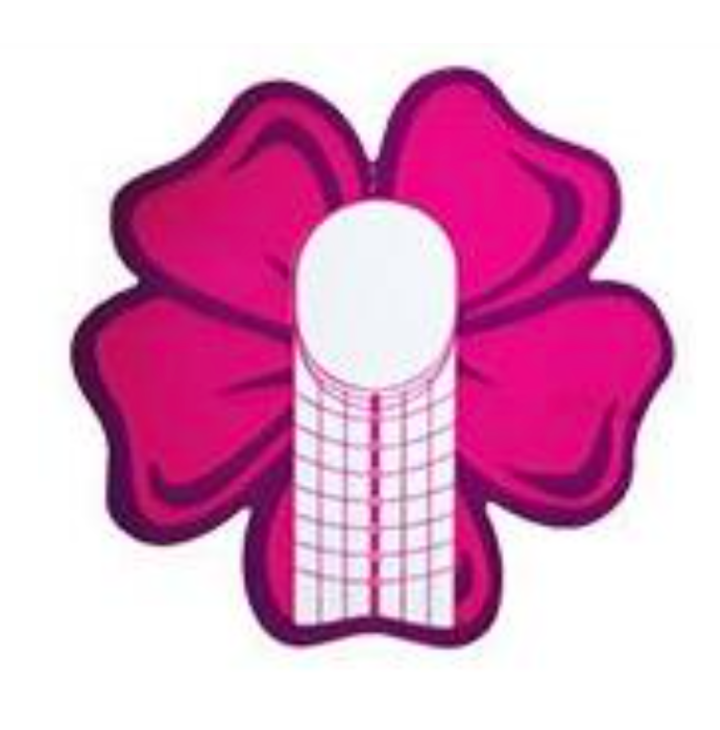 Nail Forms | Hibiscus Bloom | 500 pcs