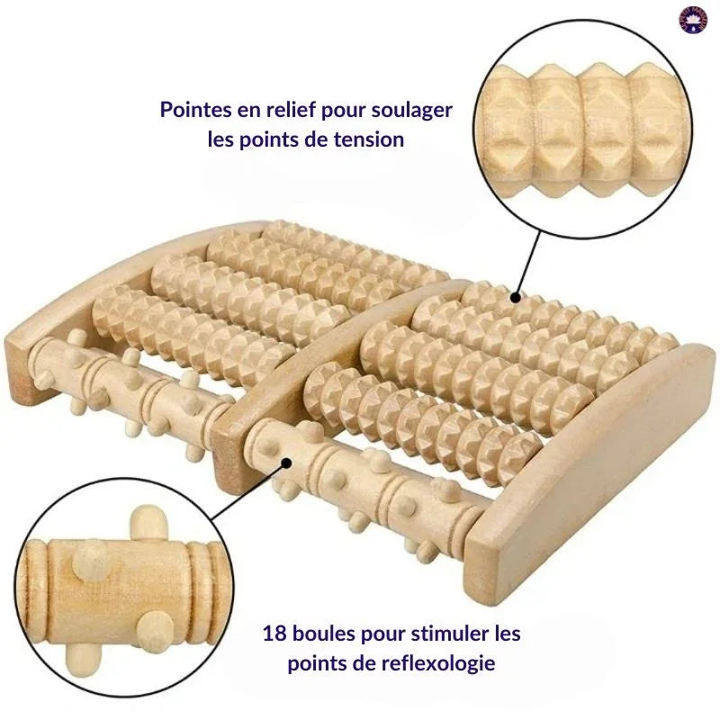 Maderotherapy Foot Roller Massager