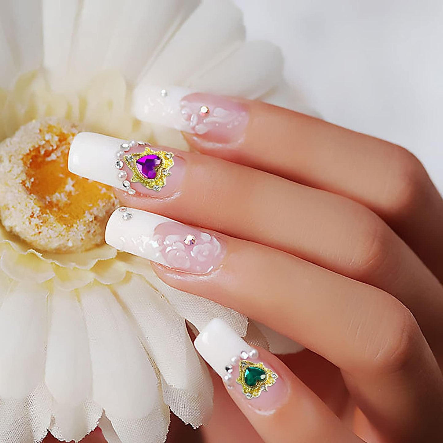 3D Nail Art Jewelry | Heart Set | 02