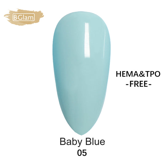 BGLAM Gel polish 15ml | Bleu Brume 05