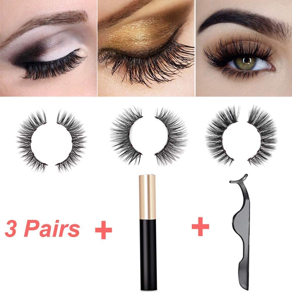 Magnetic Eyelash Kit (5 magnets per lash) - 3D05