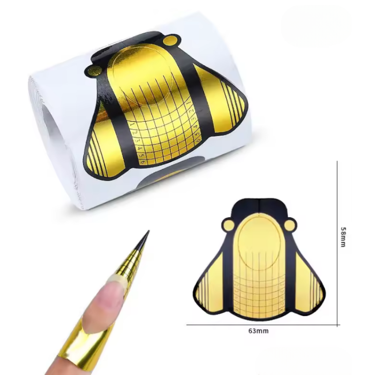 Nail Forms | Golden Architect | 500 pcs