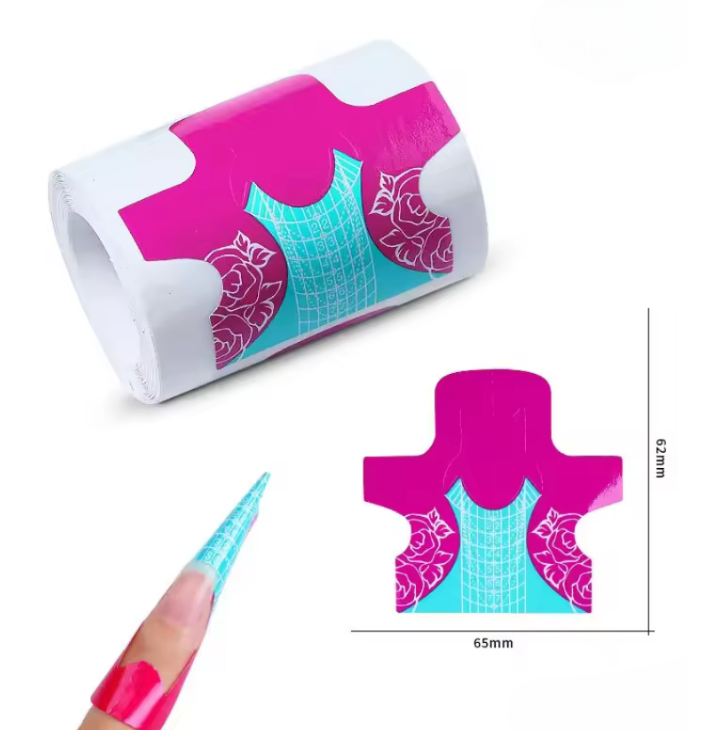 Nail Forms | Passion Rose | 500 pcs