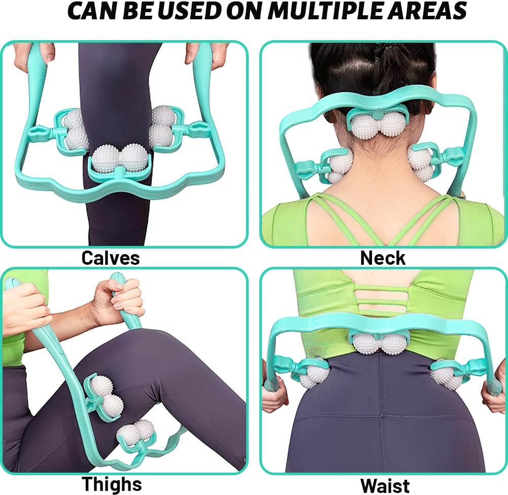 Masseur Cervical Manuel | Rouleau de Massage Cou et Épaules