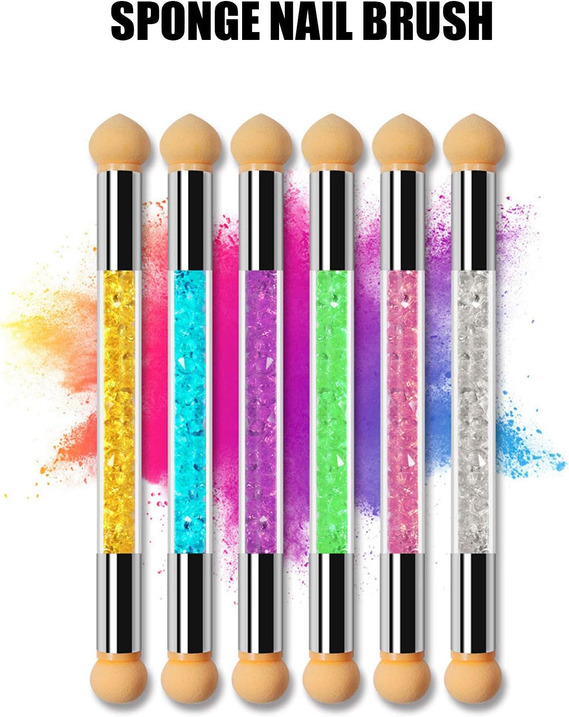 Dual-Ended Nail Art Sponge Pens