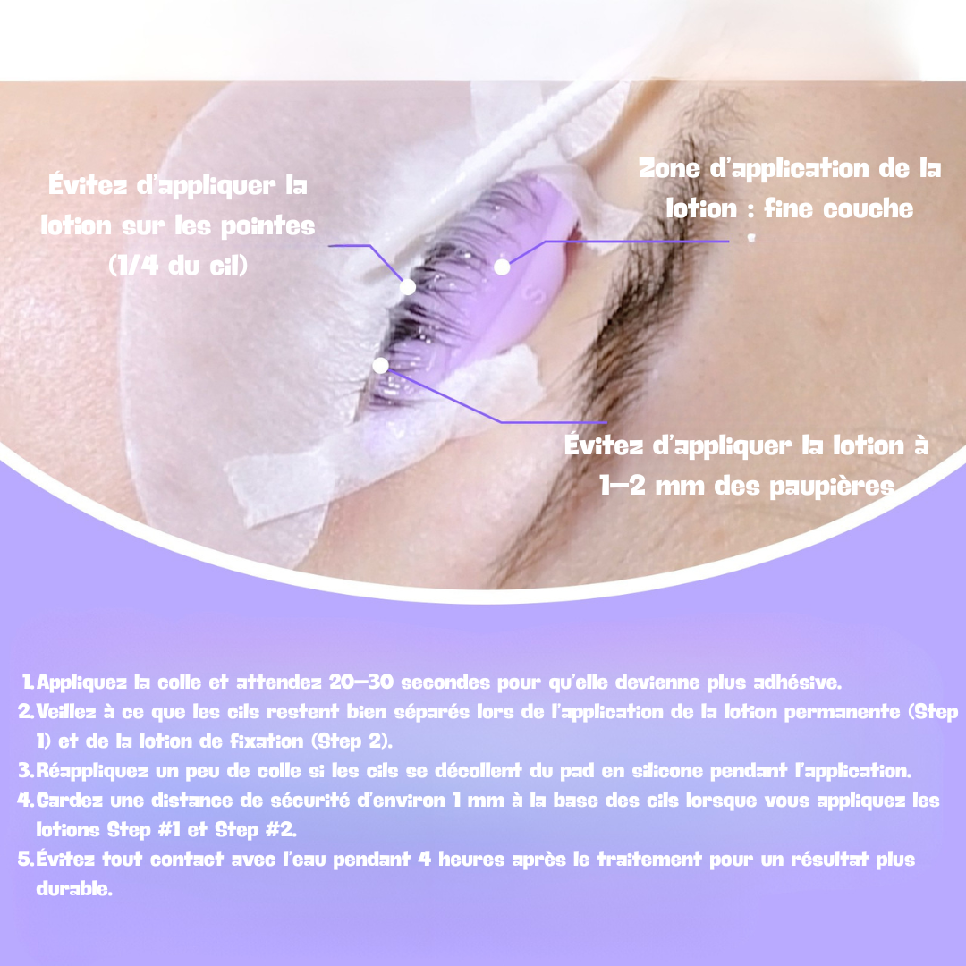 Professional Lash Lift Kit | Eyelash Perm Kit for Long-Lasting Curled Lashes