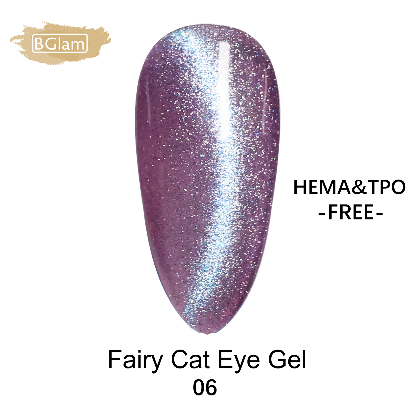 BGLAM Gel polish 10ml | Cat Eyes | Fairy Tale 06
